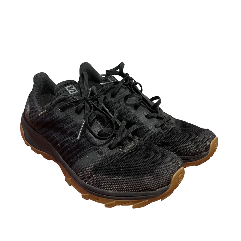 Salomon Men's Outbound Prism GTX Waterproof Hiking Shoe Black Size 8.5